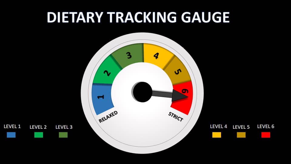 Dietary Tracking Gauge